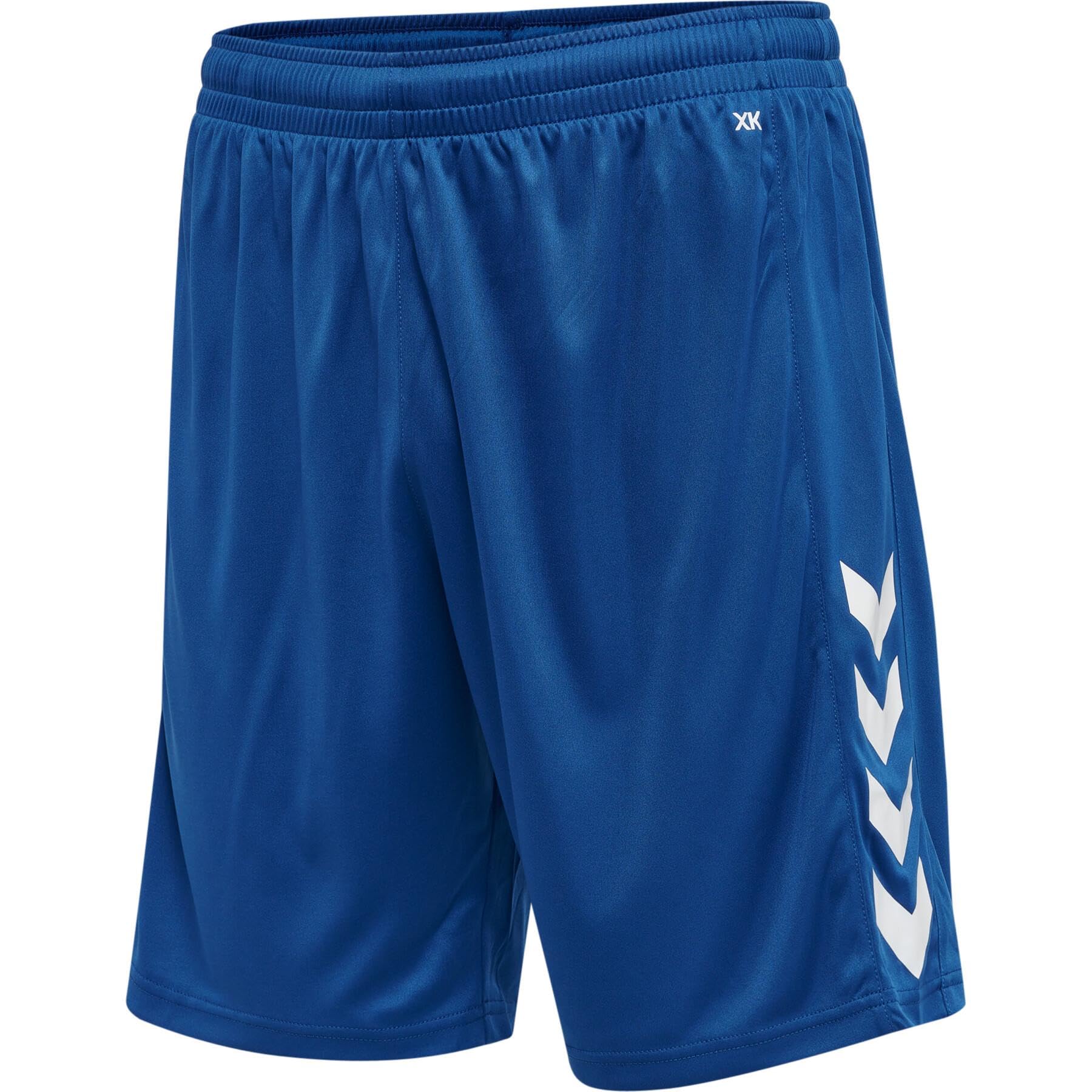 hummel Core XK Poly Sports Shorts, True Blue