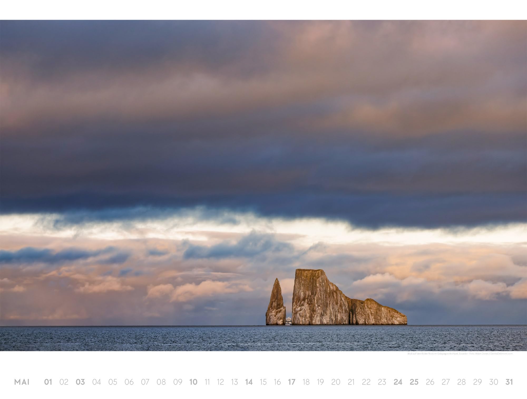 Freiraum Kalender 2026 | Hochwertiger Landschaftskalender im großen Querformat (66x50 cm) | Minimalismus in Natur und Landschaft