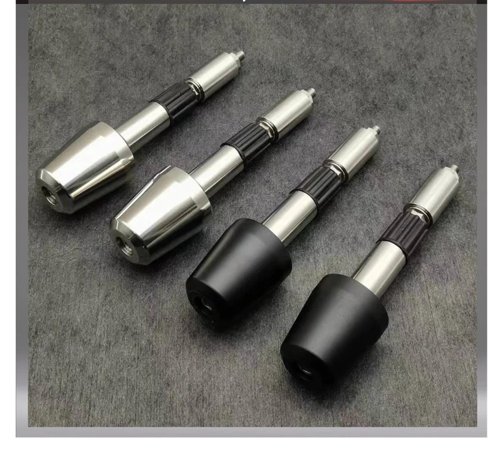 Tappi Terminali Impugnature 18 Mm-22 Mm Per Kawa&saki Per Ya&maha Per Suzuki Per Ho&nda Per Du&cati Pesi Per Cursori Del Manubrio Per Motociclette Terminali Manubrio