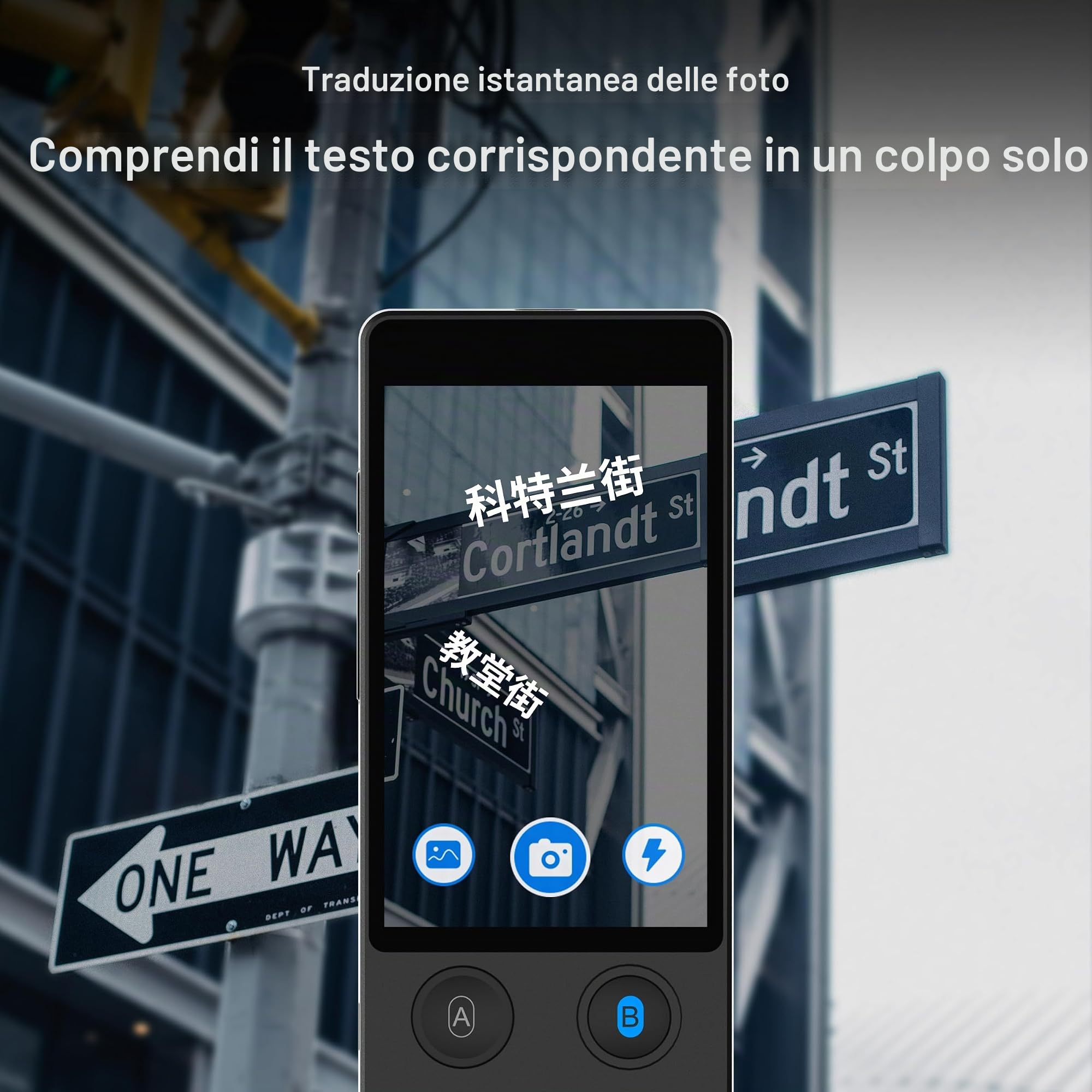 ANFIER Traduttore linguistico Nessun WiFi necessario 2024 Traduzione vocale Aggiornato Traduttore offline in 16 lingue online per 144 lingue 97% Alta precisione per viaggi d'affari