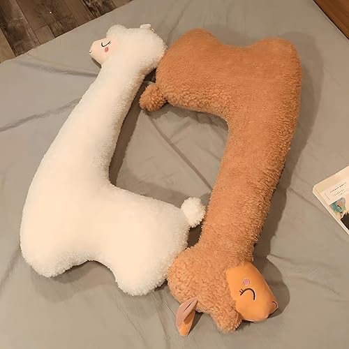 Miniatura 4 de Ryttir Peluche de burro de 21.6 pulgadas, 10% burro gordito, juguete de peluche suave con peso para niños y adultos, regalo perfecto de burro de
