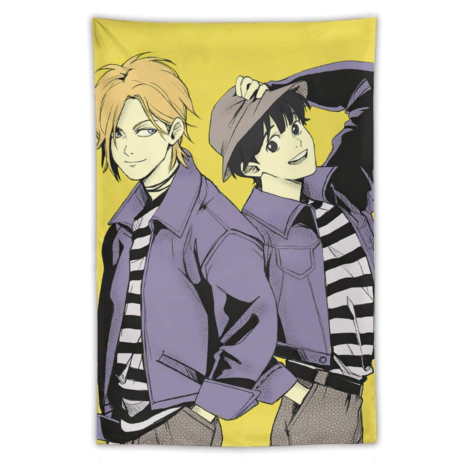 PAXIAOROU BANANA FISH Anime Poster (1) Wall Art Prints Tapestry Gifts Photo Picture Painting Tapestries Room Decor Home Decorative 40""x60"", style