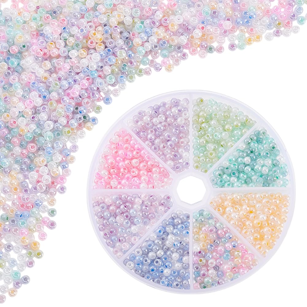 Amazon.com: PH PandaHall 960pcs 4mm Seed Beads, 8 Colors 6/0 Seed