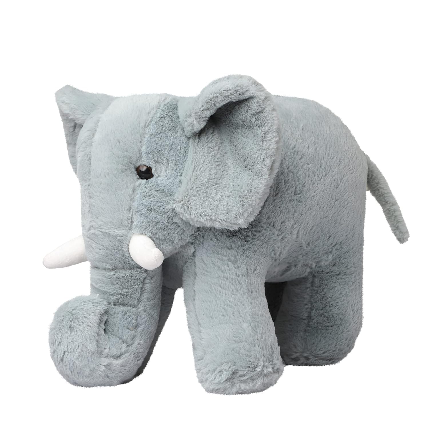 HELLO BABY Soft Baby Plush Stuffed Animal Toy Royal Elephant Best Birthday Gift for Boys and Girls 50cm (Grey)