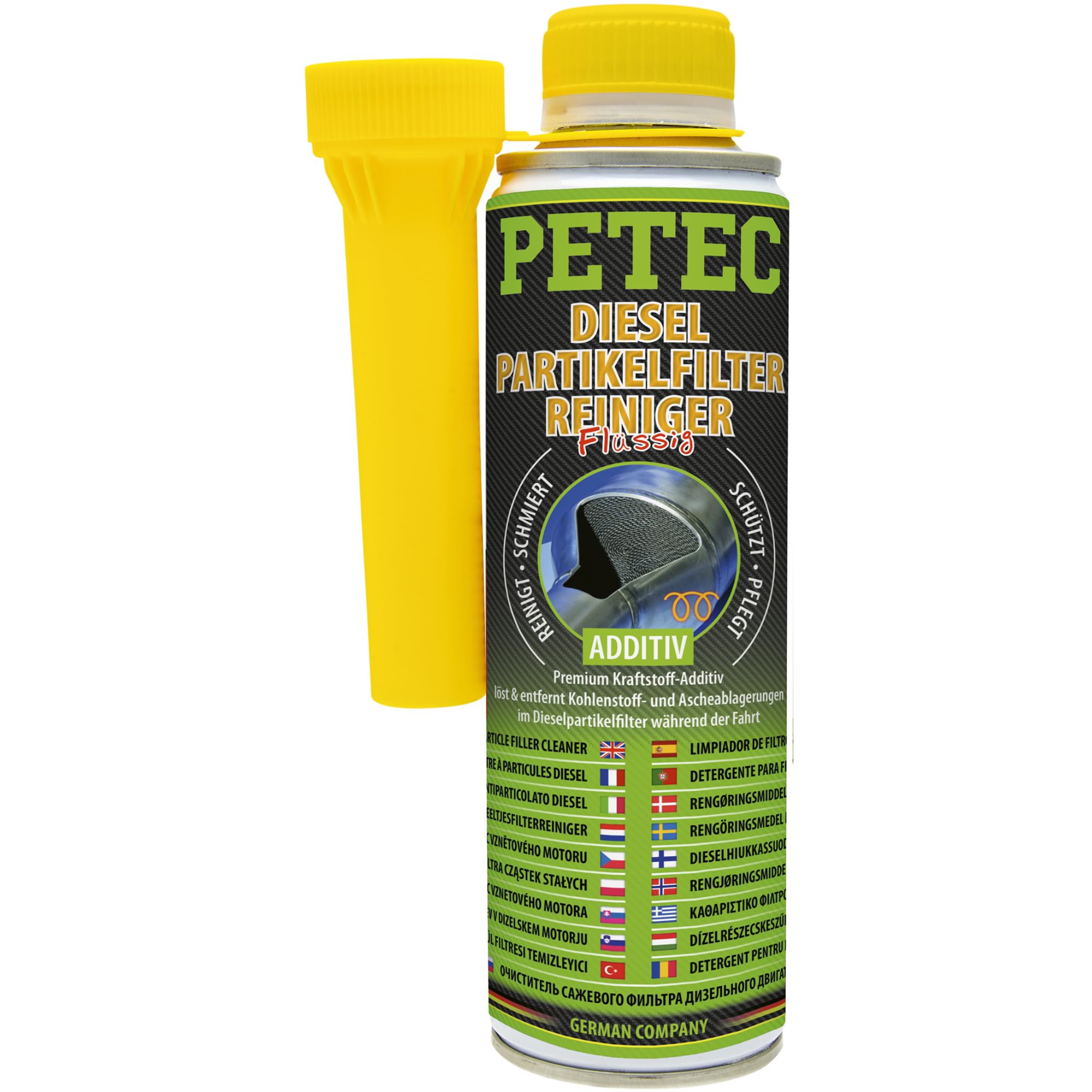 PETEC DIESEL PARTIKELFILTER REINIGER FLÜSSIG, 300 ML 80550, 20,28
