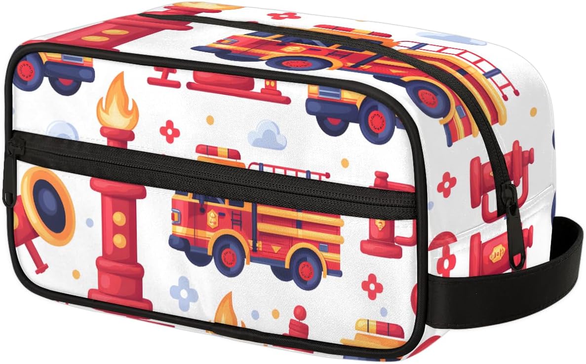 Kids Travel Toiletry Bag for Boys Men -Firefighter...