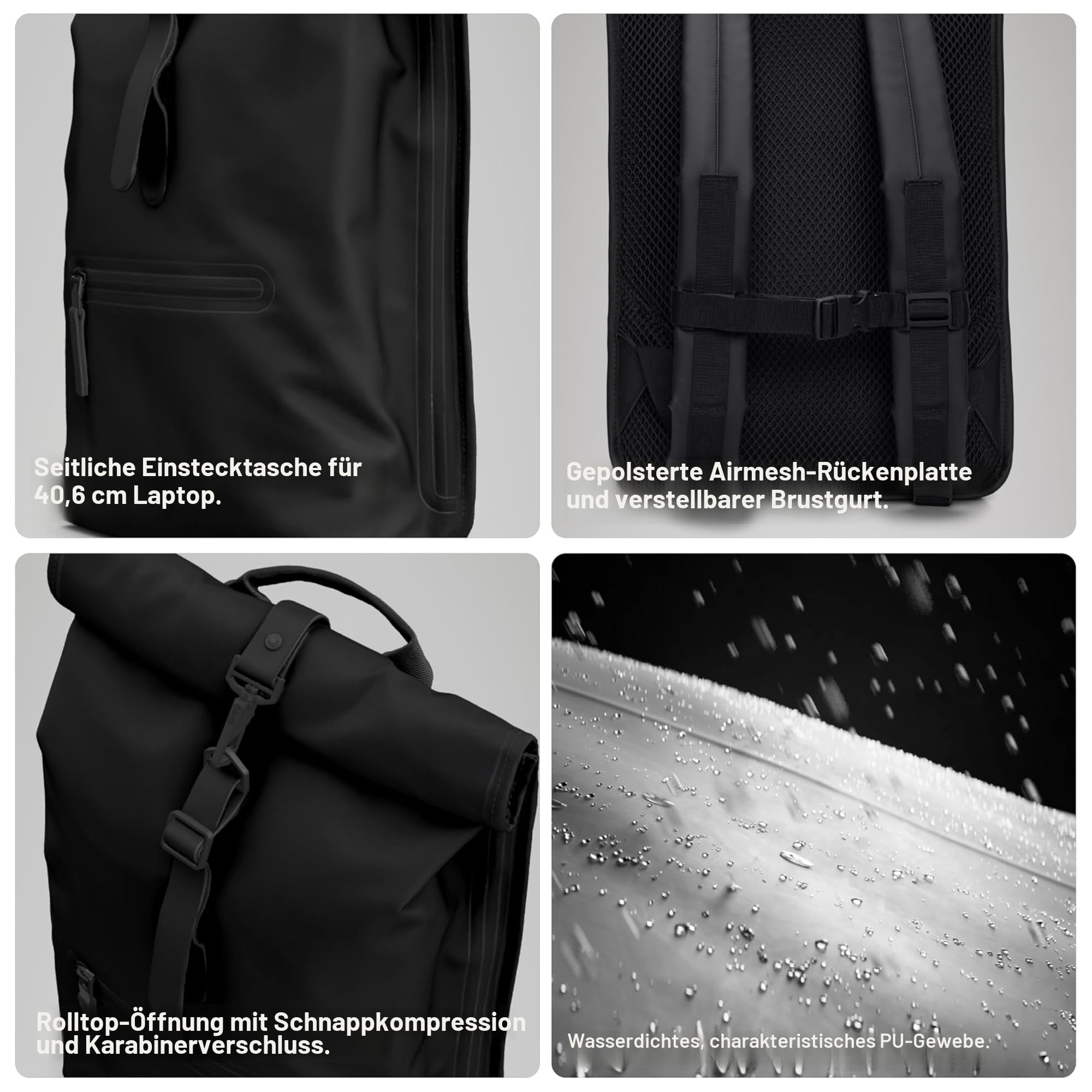 RAINS Unisex Erwachsene Rucksack