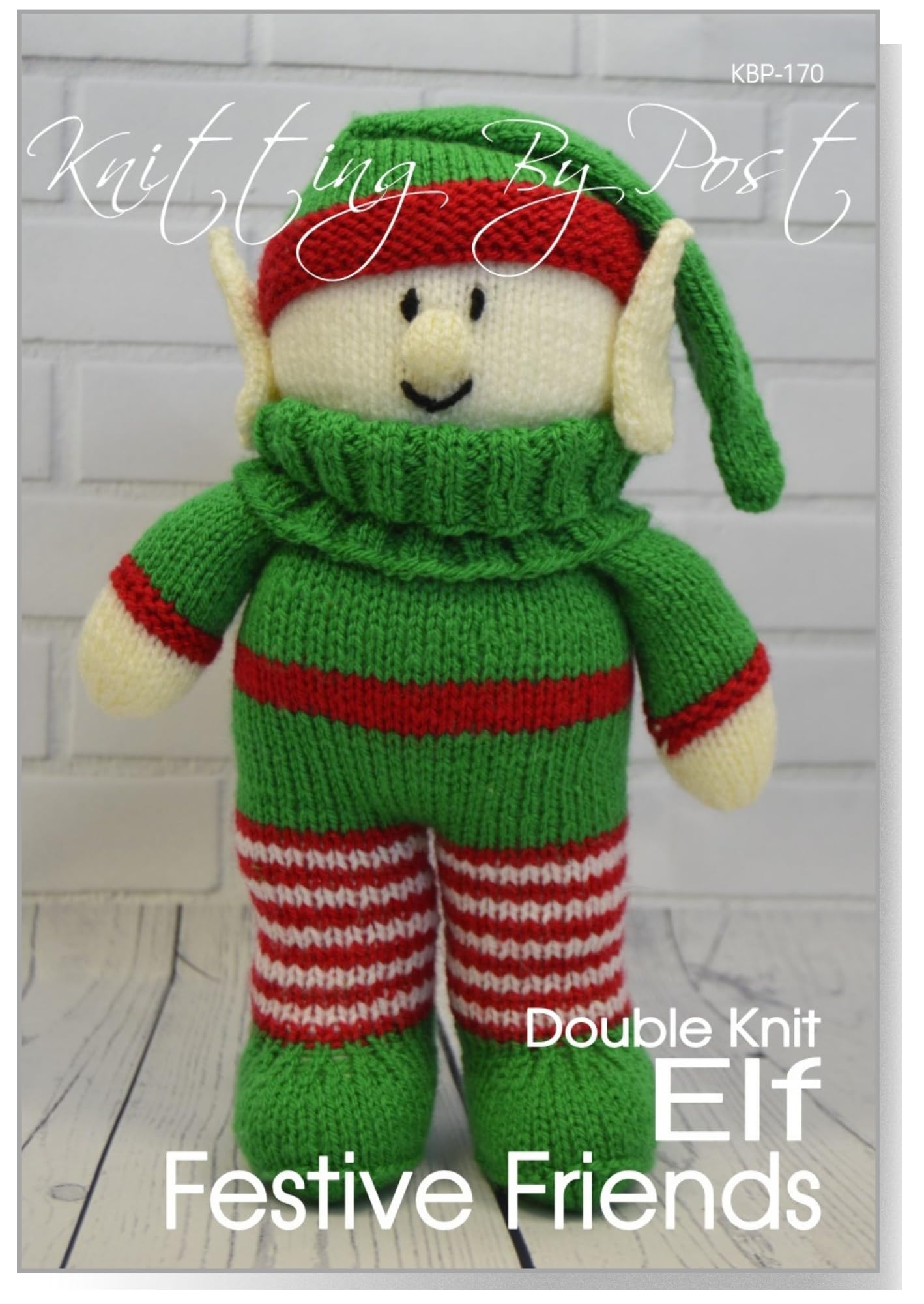 Knitting By Post Knitting Pattern Festive Friends Elf Soft Toy From