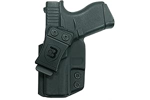 B Bluetac IWB Holster Fits Glock 43/43X Left Hand and Glock 40-43 with Optics Sight