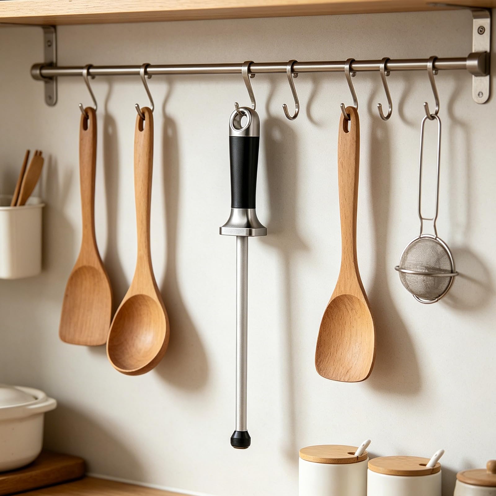 Affilacoltelli portatile multifunzionale per affilare lame in ceramica, adatto per lame da chef e utensili artigianali, manico in ABS
