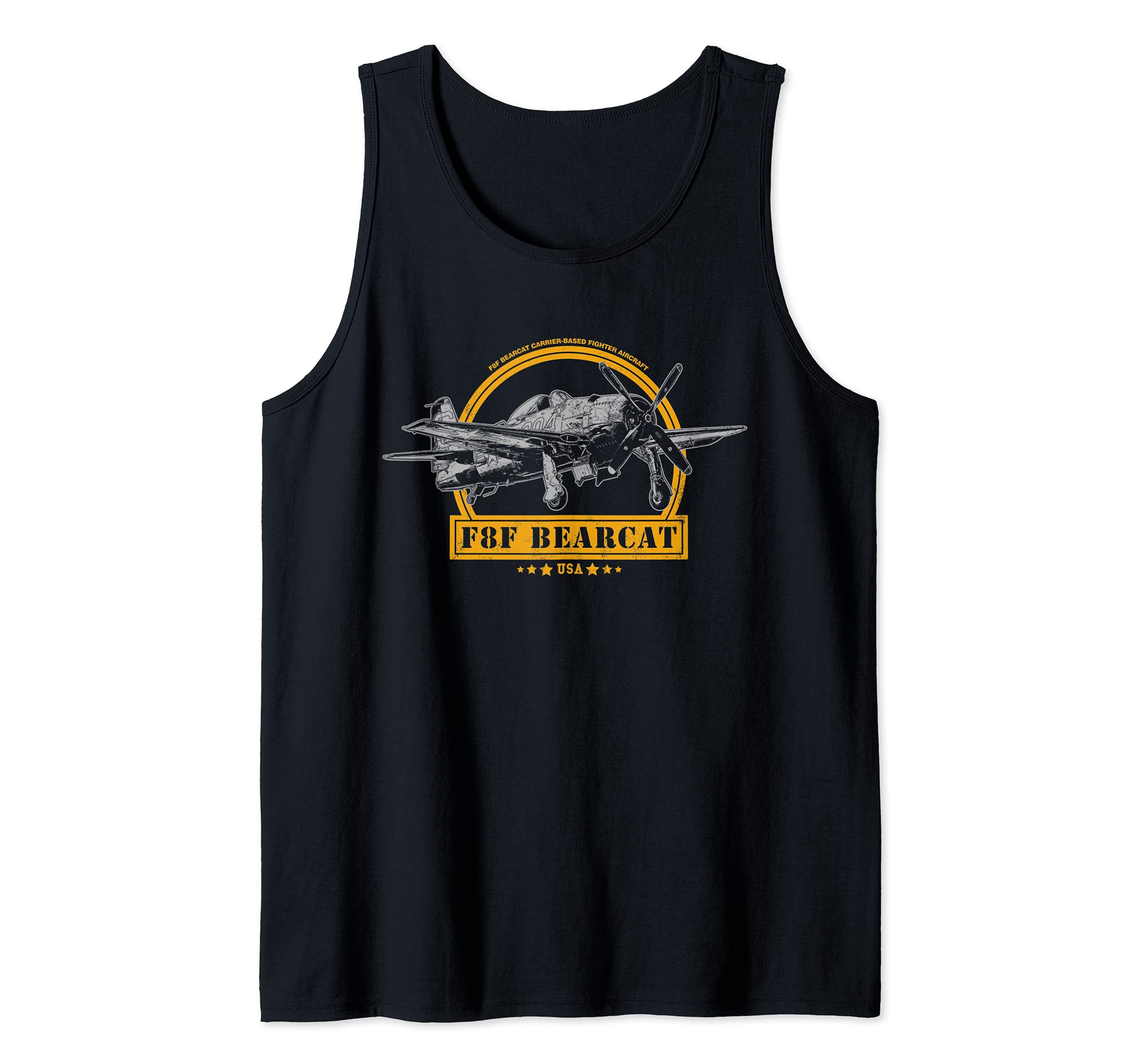 F8F Bearcat Fighter Aircraft Tank Top