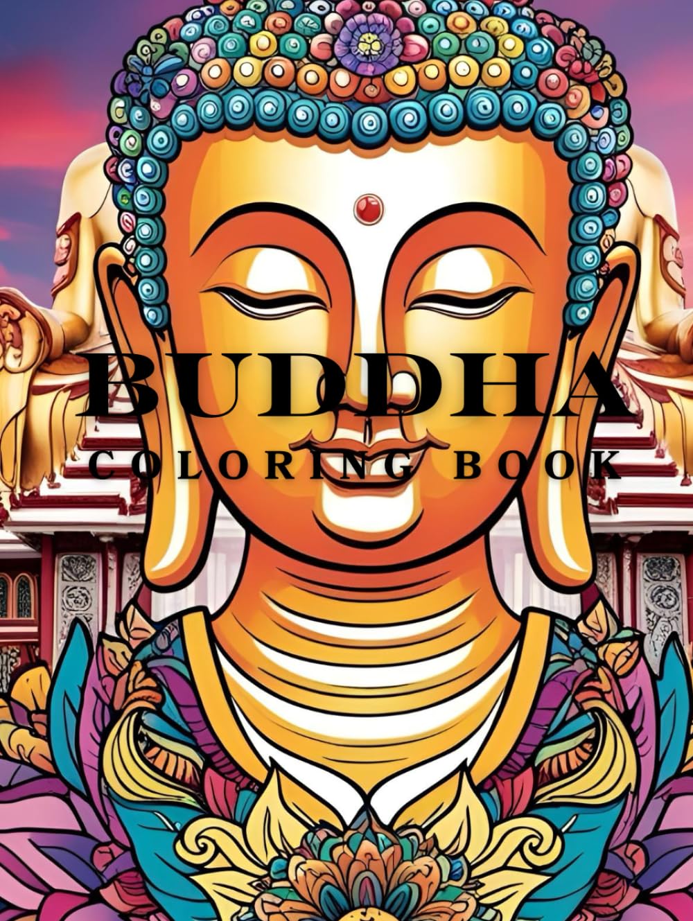 Buddha Coloring Book for adults: 100 inspiring coloring pages for inner peace and relaxation