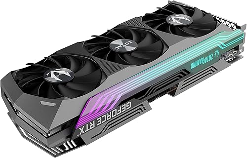 Miniatura 6 de ZOTAC GeForce RTX 3070 Ti AMP Holo 8GB GDDR6X 256-bit 19 Gbps PCIE 4.0 Tarjeta gráfica para juegos, HoloBlack, IceStorm 2.0 Advanced Cooling,