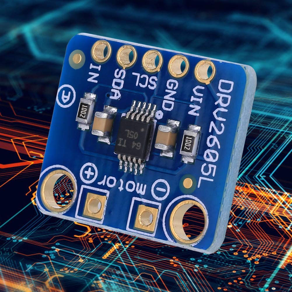 DRV2605L Haptische Motorcontroller – I2C Aandrijfmodule Met Algemene Inputpin Voor Trillingsfeedback En Audio-aansturing