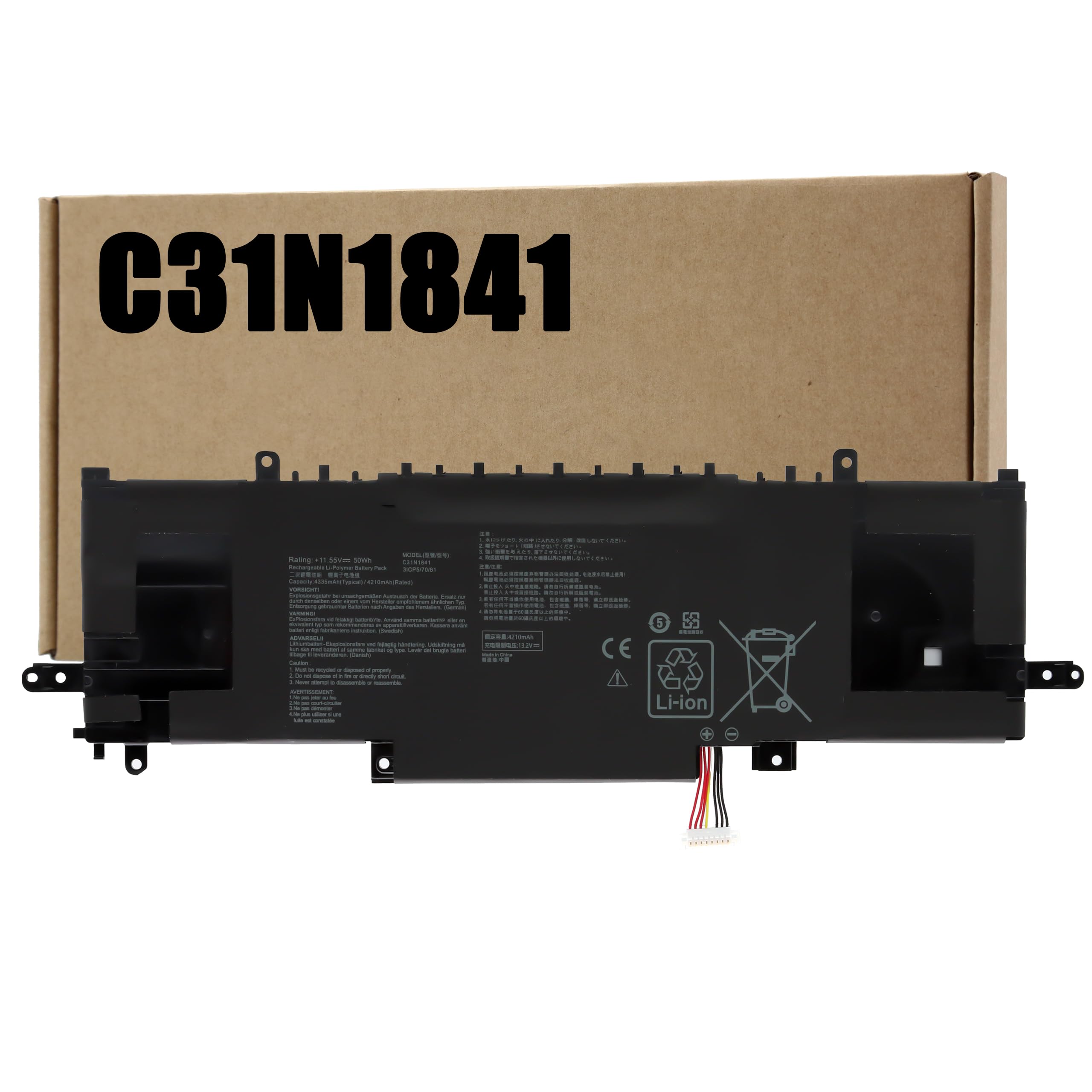 BLESYS C31N1841 Bateria do Asus ZenBook UX434F UM433D UM433DA UM434DA UX434FL UX434FLC UX334F UM433IQ, ZenBook Flip 14 UX463FA UX463FL Laptop C31PNJ5 0B200-03420 300 cm