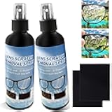 ANRUI Lens Scratch Remover for Eye glasses,Lens Scratch Removal Spray,Eyeglass Scratch Remover, Glasses Windshield Repair Fluid, Glasses Glass Scratch Repair Liquid（2PCS）