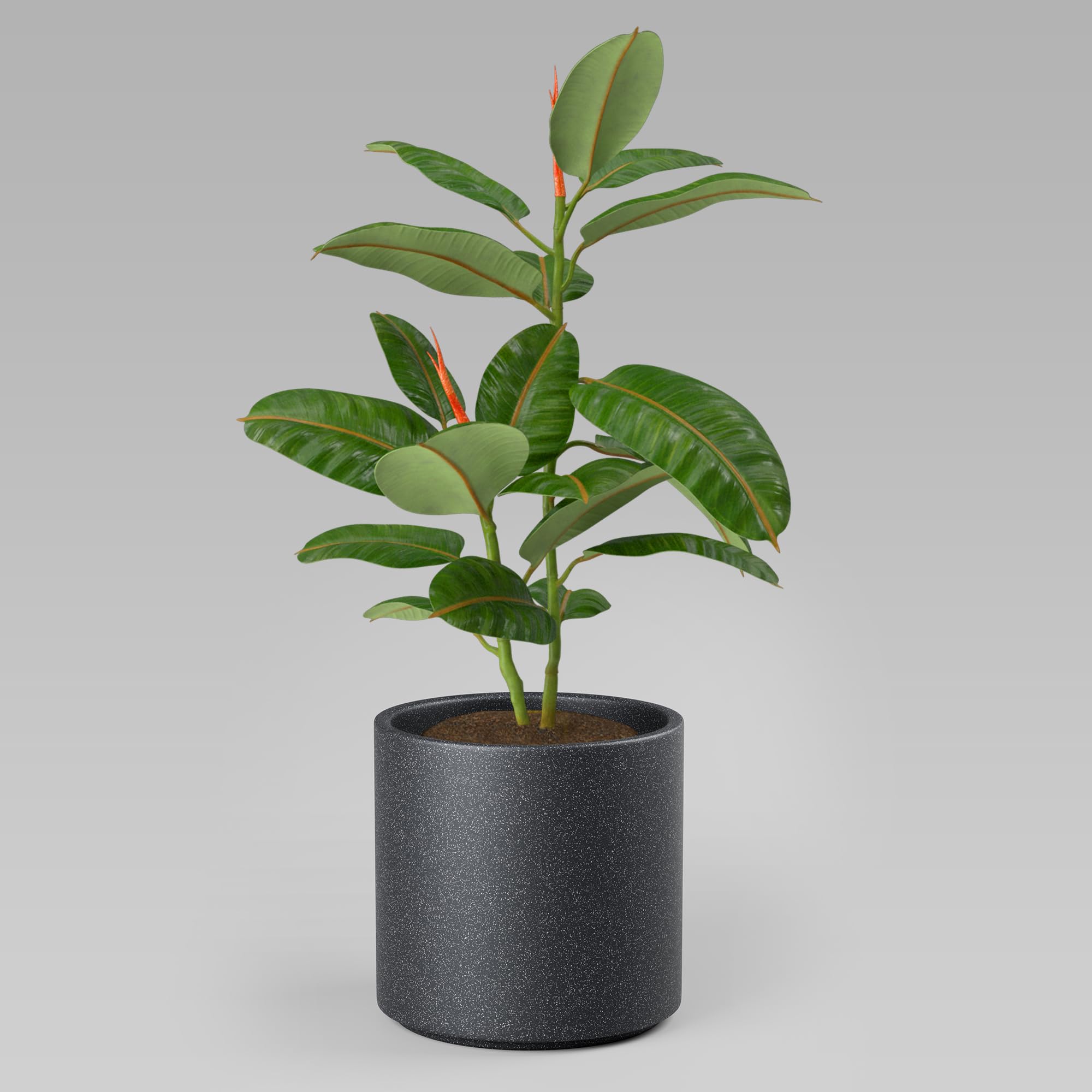 YUCCABE Fox Planter - Durable Outdoor Flower Pots -3