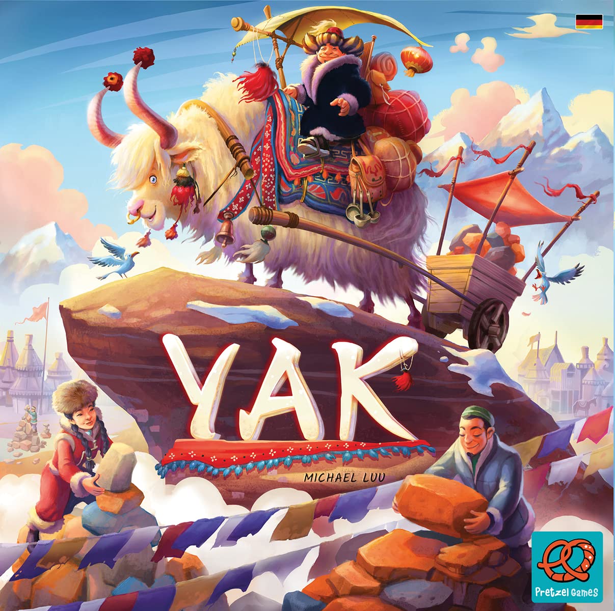 Pretzel Games Yak Jeu de société 2 à 4 joueurs À partir de 8 ans 45 minutes Allemand