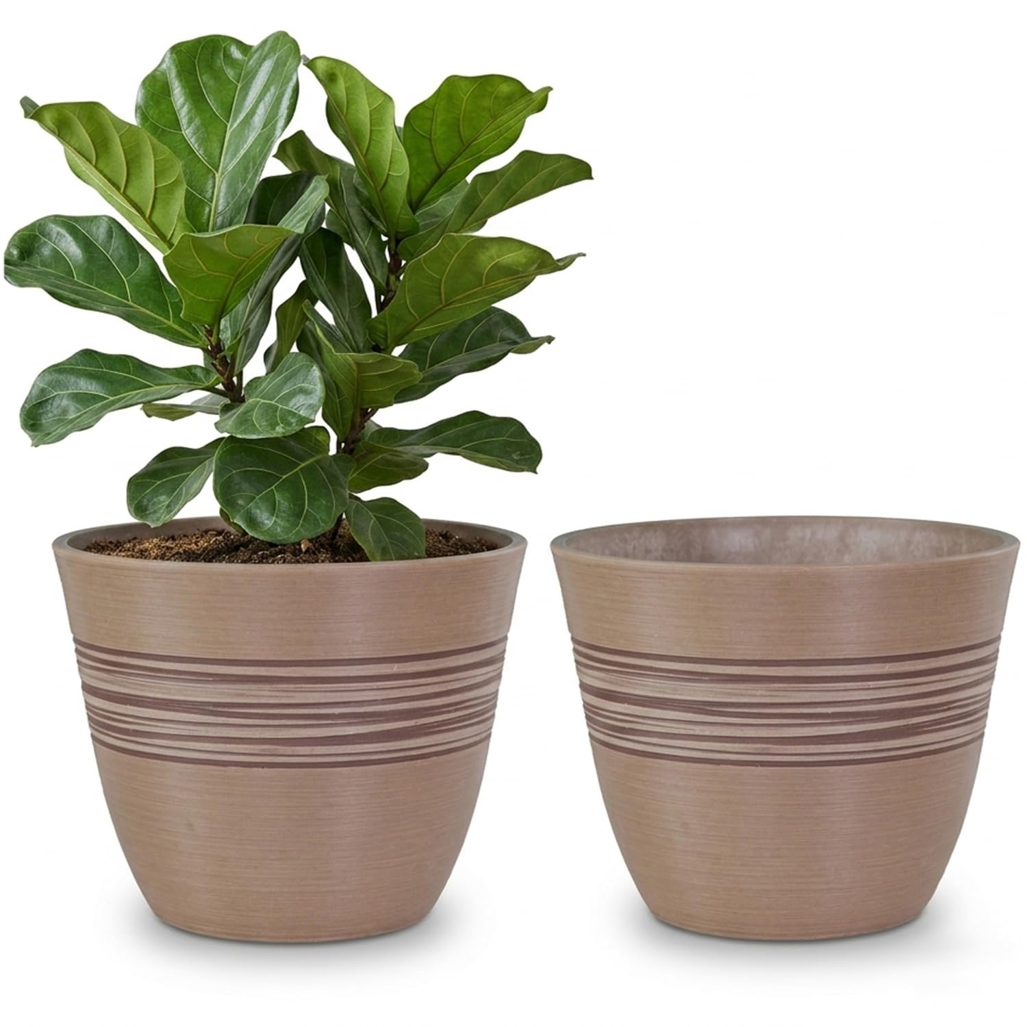 Amazon.com : GreenShip 12 Inch Large Planters for Indoor Outdoor