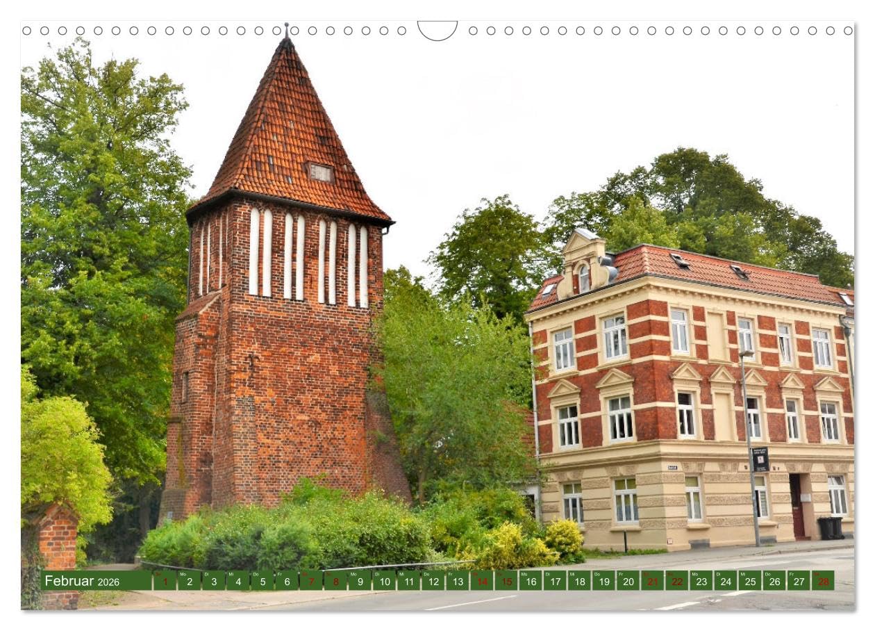 WISMAR die Hanststadt (Wandkalender 2026 DIN A3 quer), CALVENDO Monatskalender: Viele Häuser der norddeutschen Backsteingotik prägen das Stadtbild von WISMAR, (CALVENDO Orte)