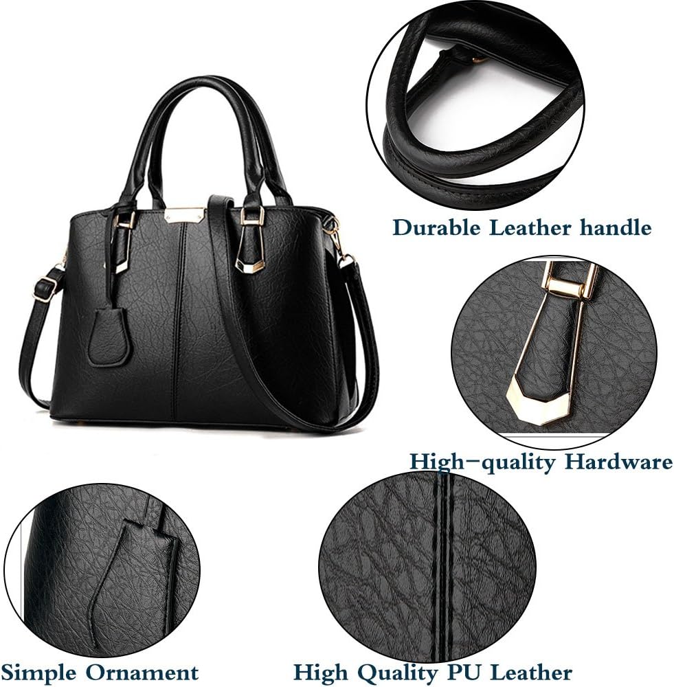 Women Satchel Handbag Tote Purse Top Handle Bag Shoulder Bag
