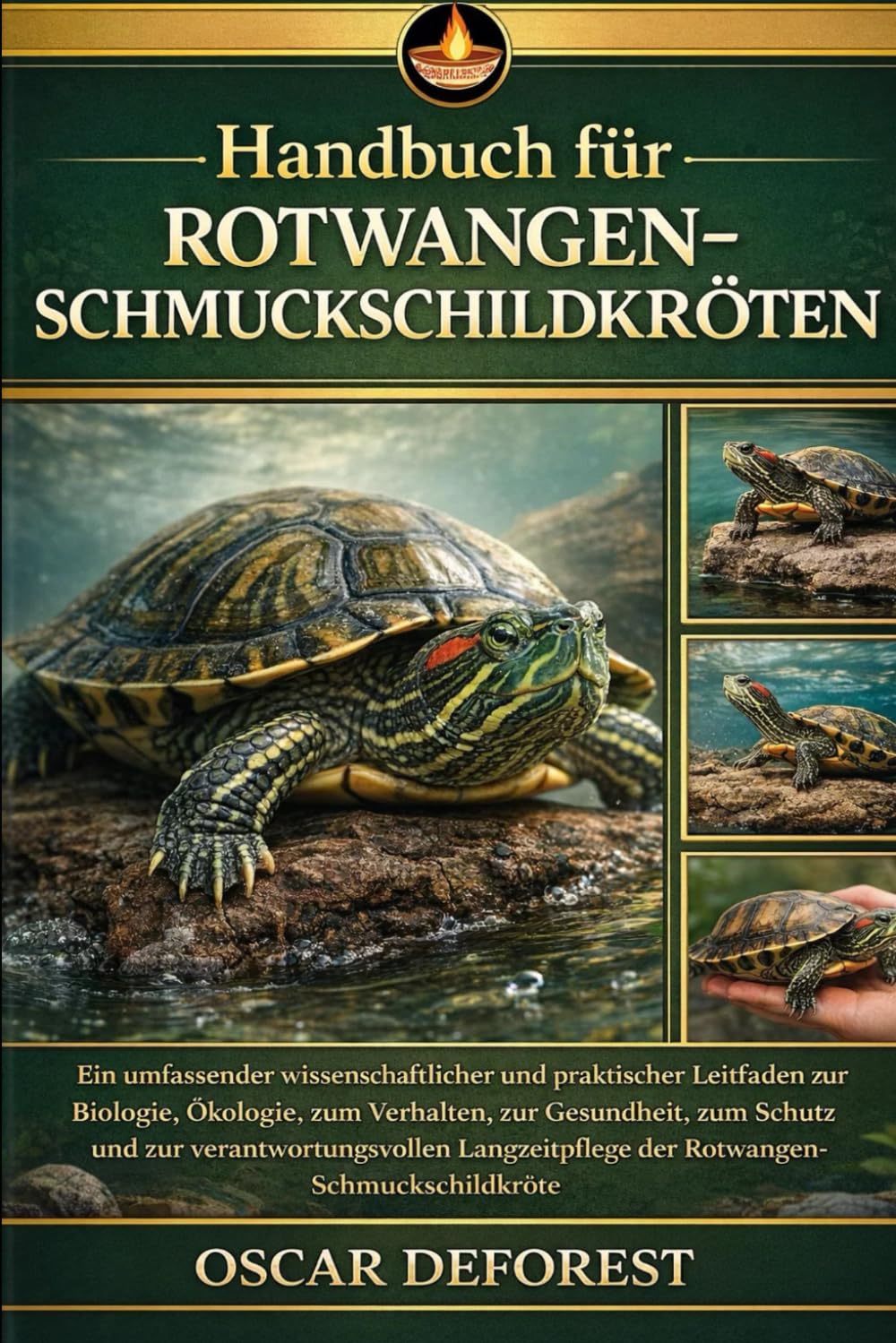 Handbuch für Rotwangen-Schmuckschildkröten: Ein umfassender wissenschaftlicher und praktischer Leitfaden zur Biologie, Ökologie, zum Verhalten, zur ... der Rotwangen-Schmuckschildkröte