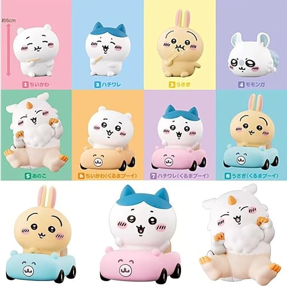Chikawa Figure Decorations, Cute Cartoon Statue Chikawa Bear Figurine