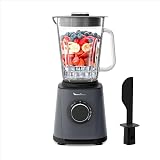Moulinex - Blender PerfectMix Essential Gris 1200W Bol Verre 2 L - 1