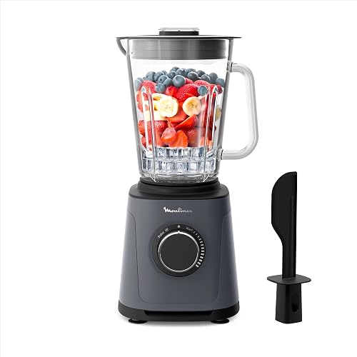 Moulinex - Blender PerfectMix Essential Gris 1200W Bol Ve…