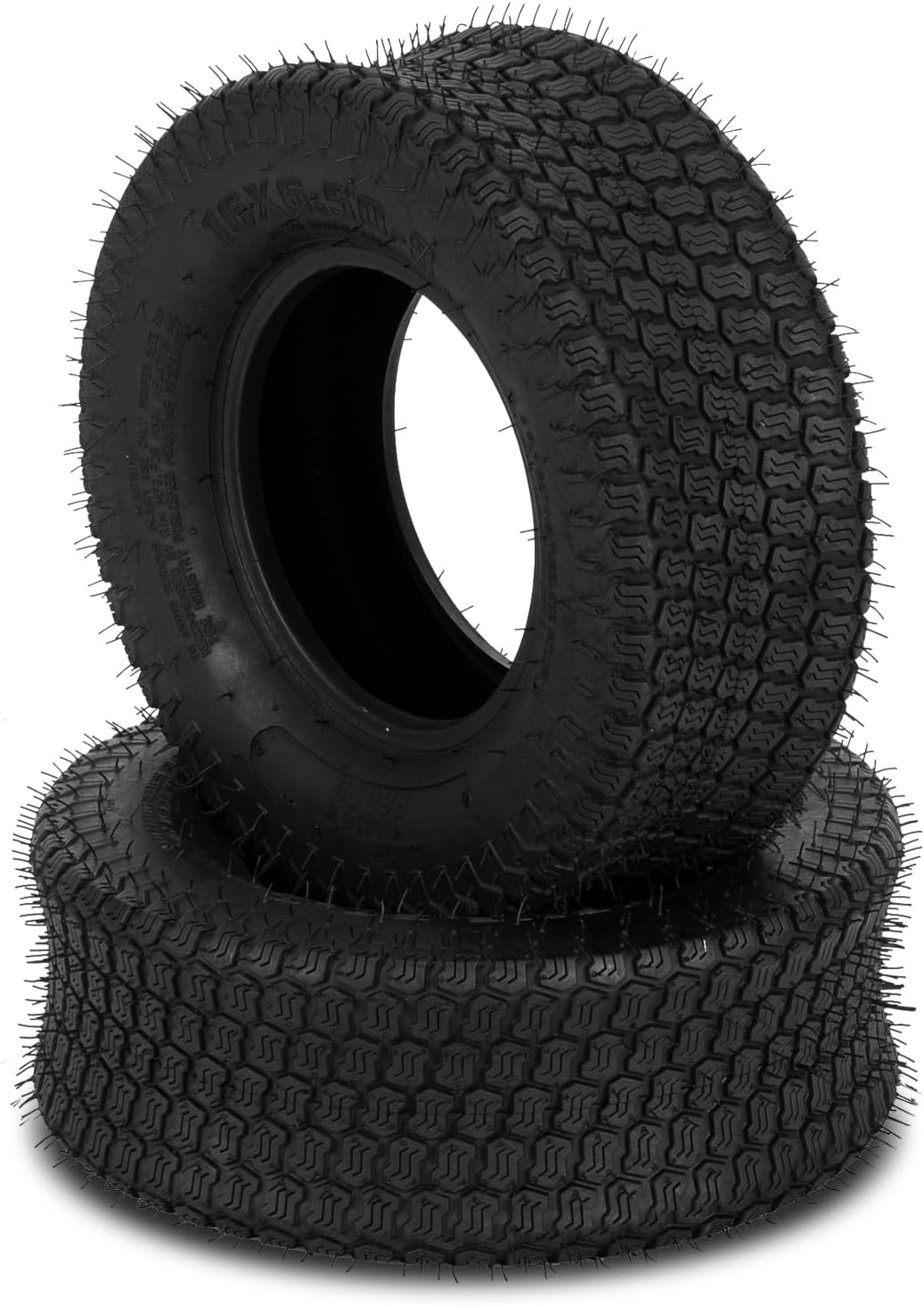 AutoForever 16x6.50-8 Lawn Mower Tires 2PR