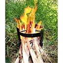 Himavat Tradition of Fine Quality Wooden Manual Portable Stove - Iron Steel Camping Stove for Outdoor Cooking | Size : 9 * 8 inch gallery image