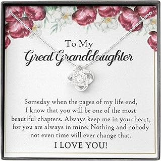 Granddaughter Necklace from Grandma Granddaughter Gifts from Grandpa to My Beautiful Granddaughter Necklace Granddaughter Birthday Christmas Gifts for Girls
