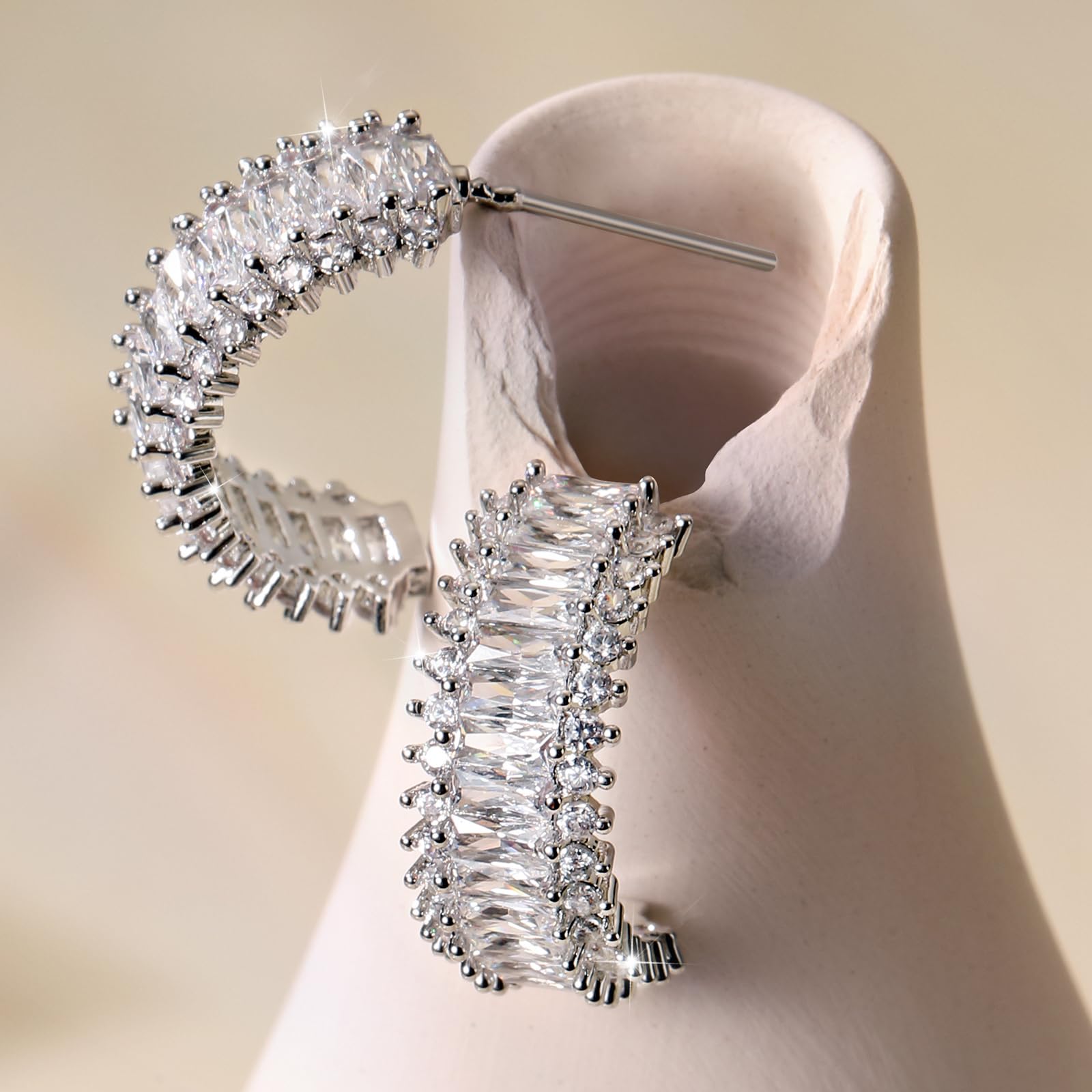 Orecchini Richapex da donna con zirconi