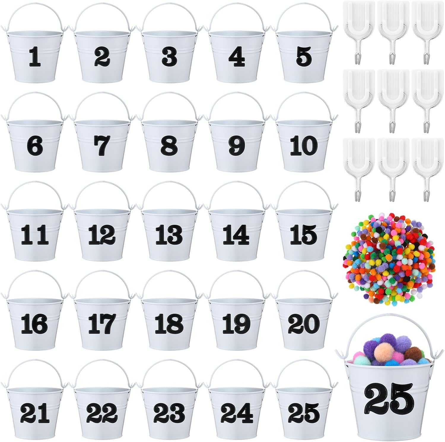 JellyArch Classroom Management Tools have You Filled a Bucket Today bucket Filler Activities Positive Behavior Reward Jars Teacher Essentials Preschool Elementary Classroom Must Haves(White)