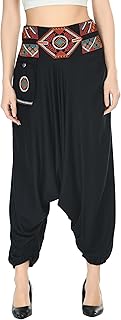 purpura Embroidered Women Rayon Harem Pant-picture-43