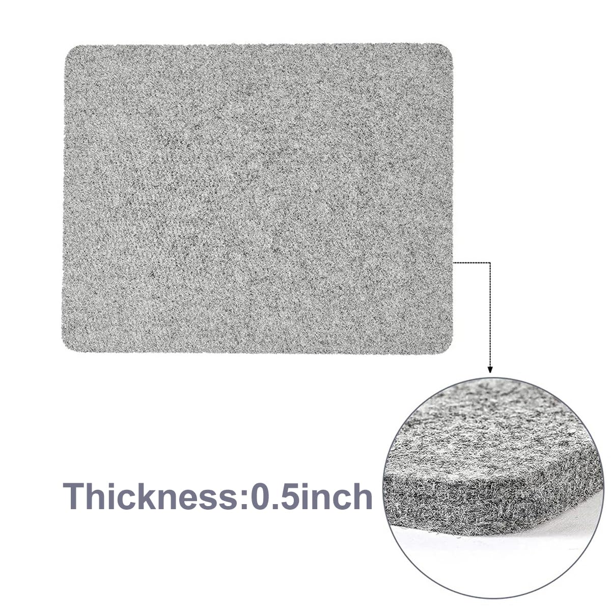 Bügelunterlage Aus Filz, Bügelmatte Aus Filzwolle Zum Quilten | 13.5"x13.5",0.5"Dickes, leicht zu pressendes Filzbügelbrett
