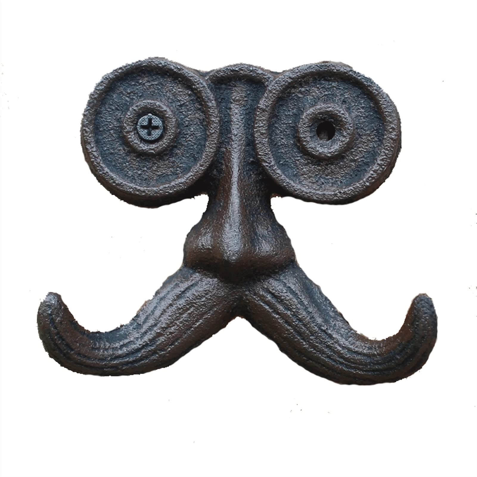 Attaccapanni Da Parete Legno Appendiabiti Rustico In Legno Da Parete Ganci Ghisa - Italia Appendiabiti Da Parete Bianco - Foto 3