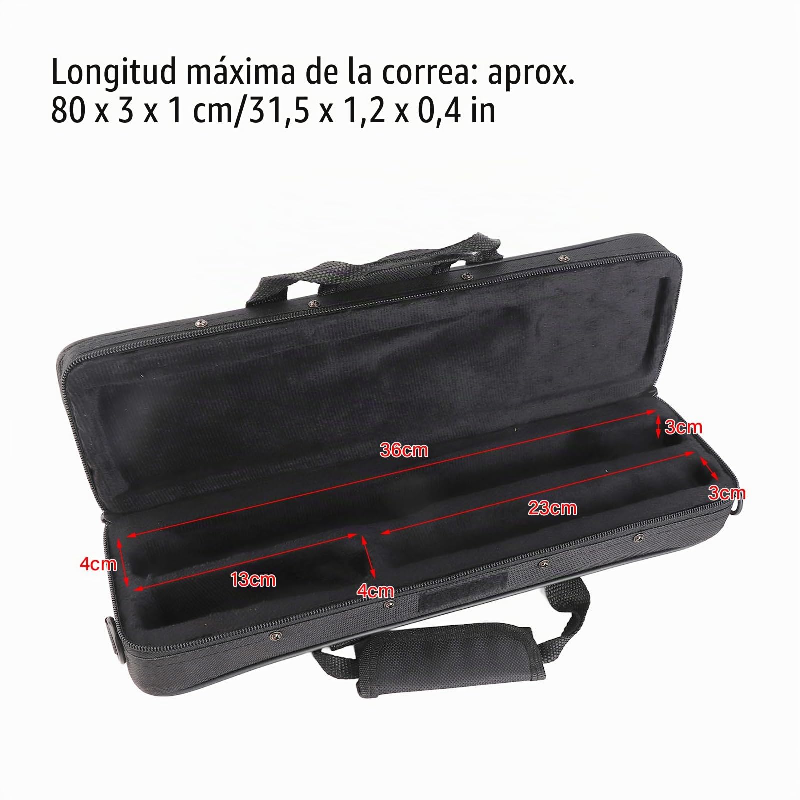 Funda para flauta travesera, Estuche para flauta travesera, Funda Impermeable para Flauta de 16 Agujeros