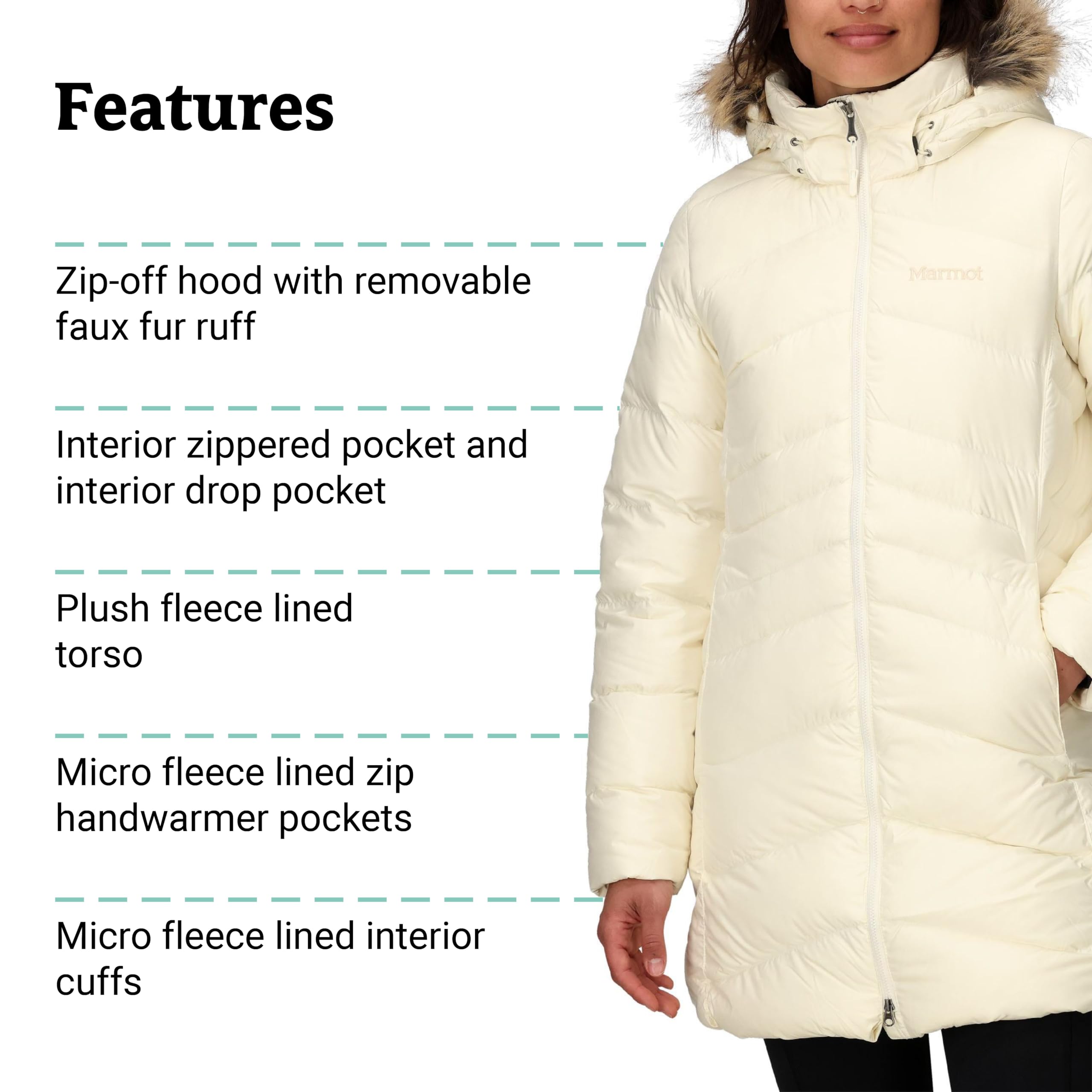 MARMOT Cappotto Montreal da donna
