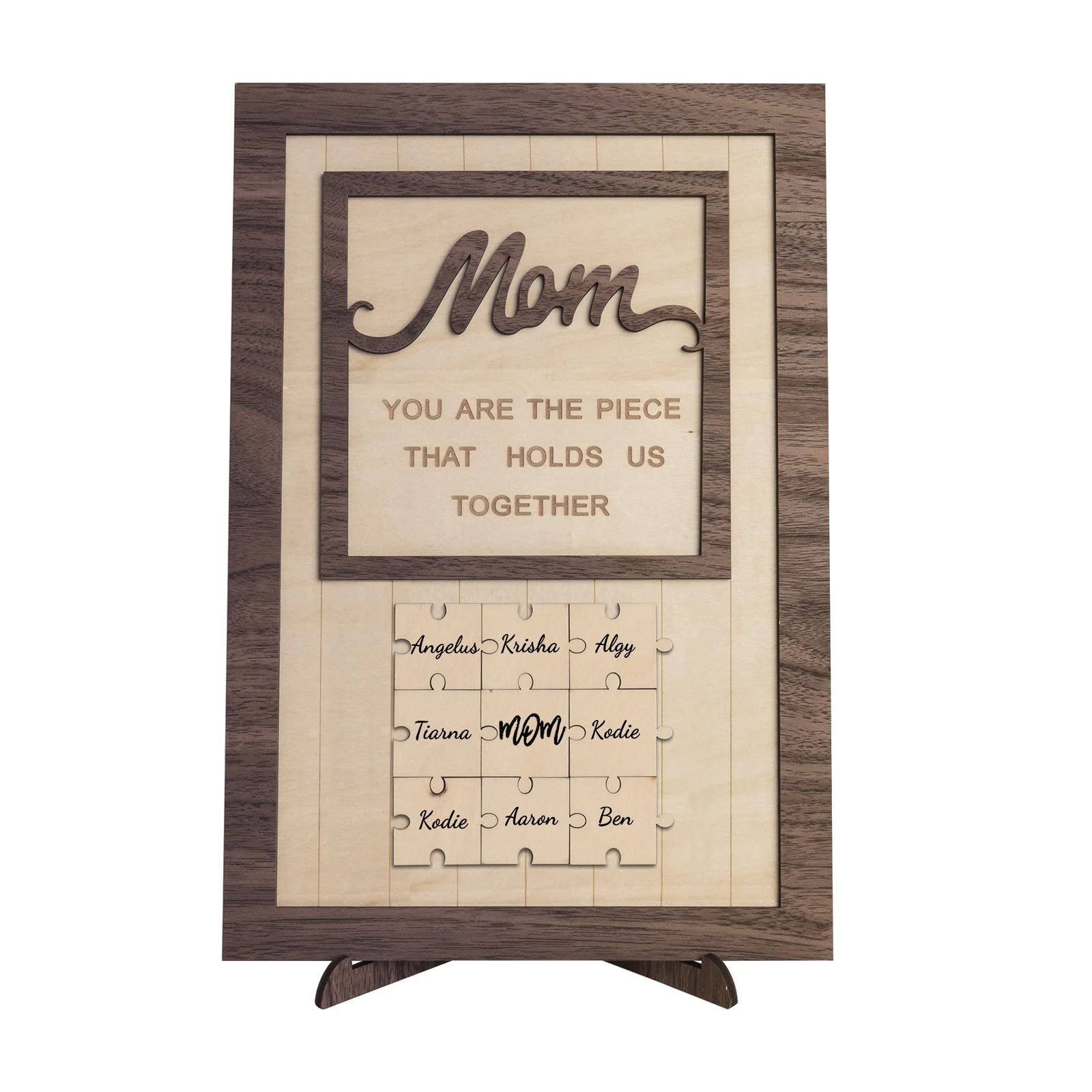 Amazon.com: DIYOOHOMY Mom You Are The Piece That Holds Us