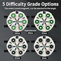 Vista 7 de 3rd Dry Fire Training System,Portable Glass Fiber Digital Laser Target Compatible with Laser Strike System Most of Training Cartridges 9mm/22lr for