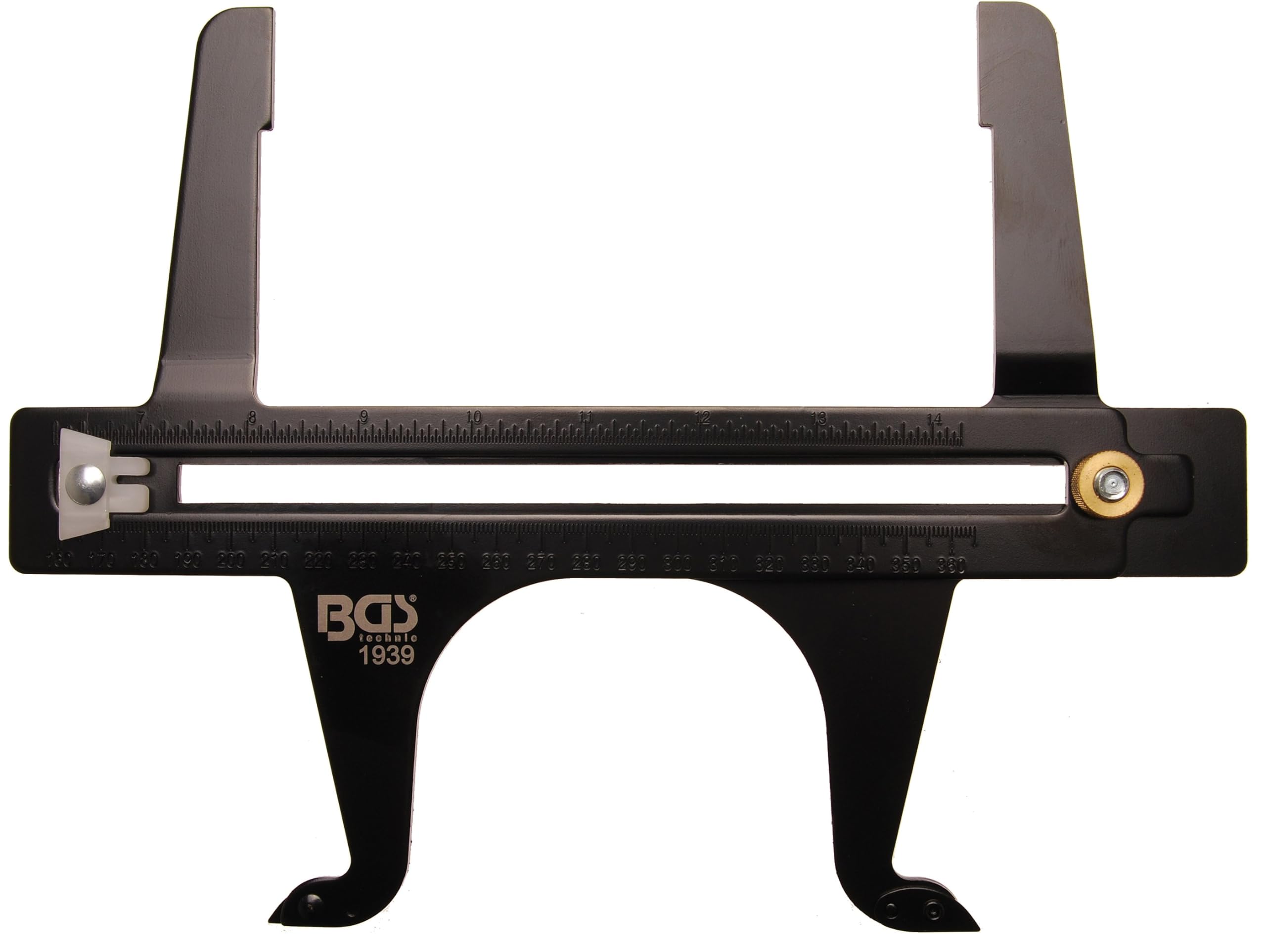 BGS 1939 | Medidor de tambores de frenos | 160 - 360 mm