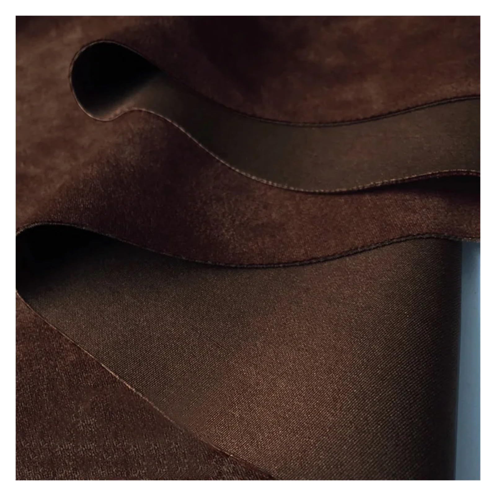 Suede Elastic Suede Fabric for Windbreaker Car Interior Seat Cushion Sofa Tablecloth Designer Handmade DIY Sewing Material Cloth(Coffee 85)