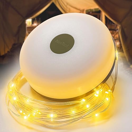 Camping Lights String Christmas: Outdoor String Light with 5 Lighting