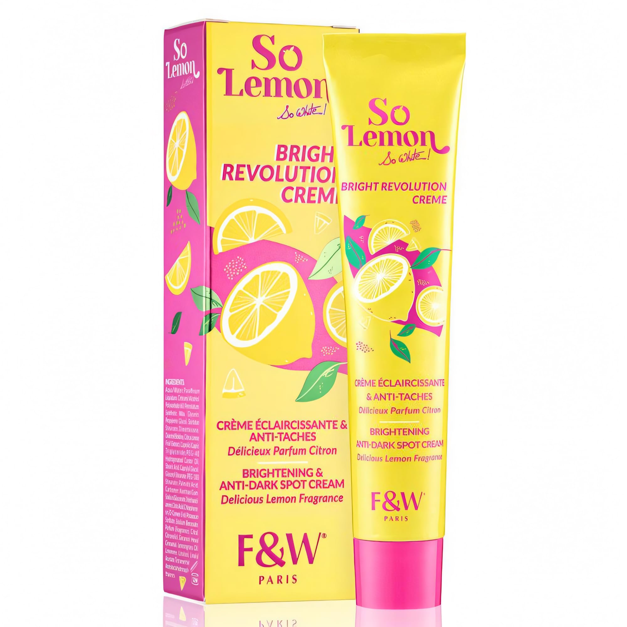 Amazon.com: FAIR & WHITE So Lemon Bright Revolution Cream 50ml