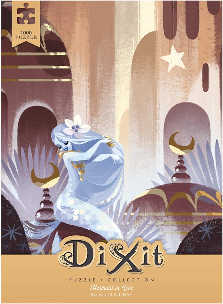 Libellud Dixit Puzzle Collection Mermaid in Love 1000 Pieces Size 48 x 68 cm Ages 14+ Language Neutral