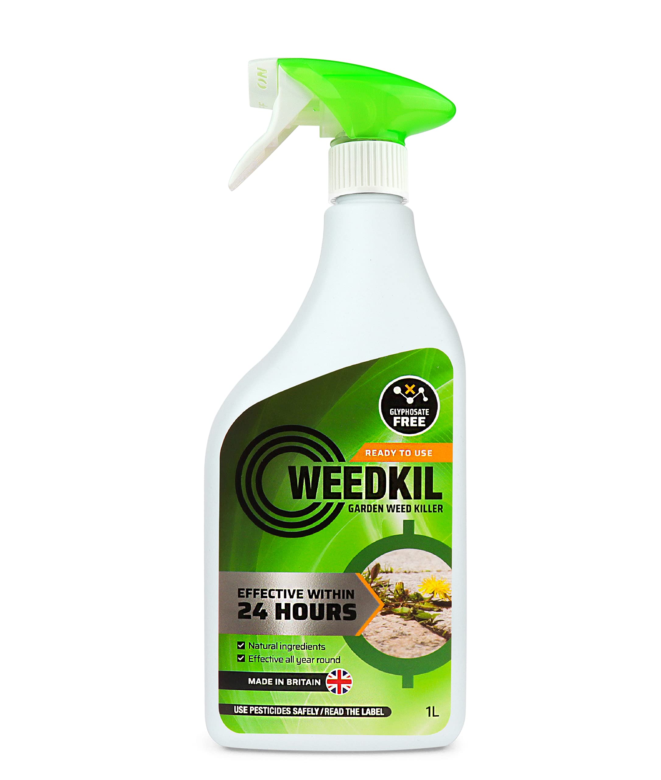 WeedKil Glyphosate Free Weed Killer 1 Litre Harmless To Children