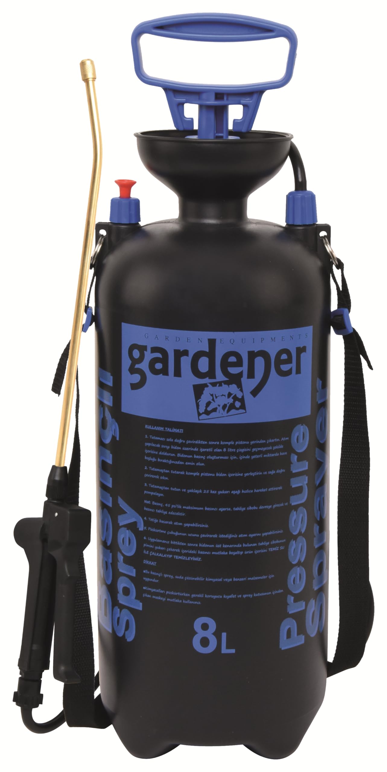 Gardener 165508 Basınçlı Sprey 8 Litre