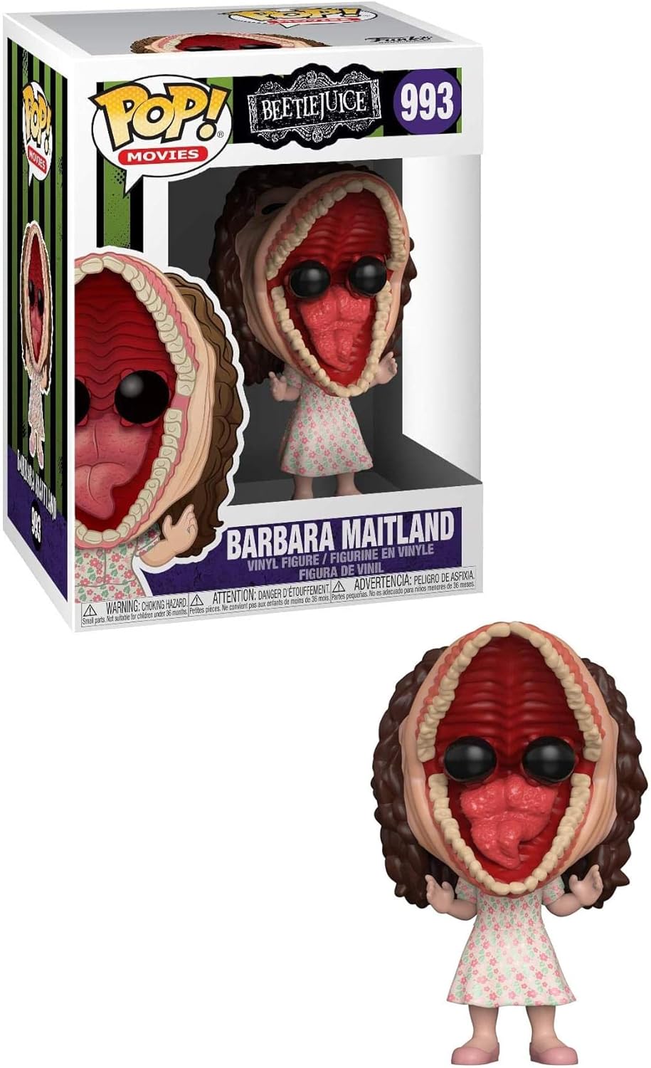 Funko POP Movies: Beetlejuice- Barbara Transformed, Multicolor, 3.75 inches