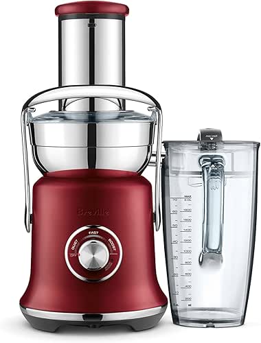 Breville BJE830RVC Juice Fountain Cold XL, 70 fl oz, Red